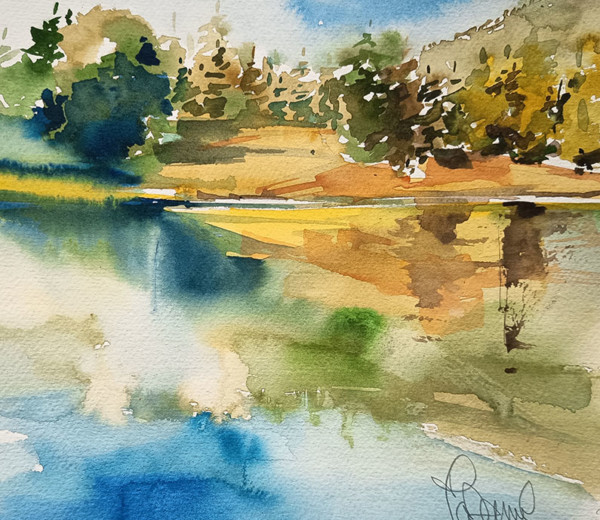 Freydieres 20×20 Aquarelle 2025